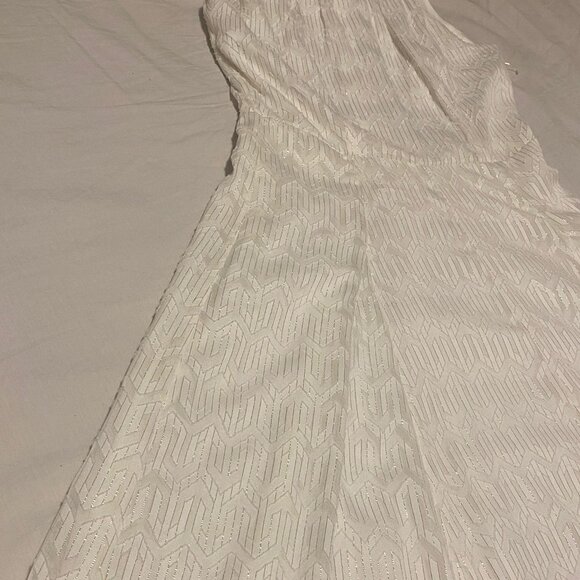 NWOT Tommy Hilfiger White Halter Summer Dress - Picture 6 of 7
